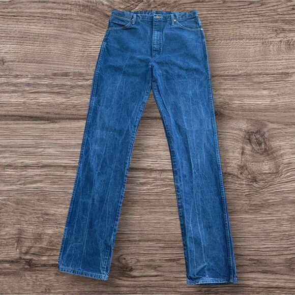Wrangler Men's Straight Jeans - Blue 36 x 40 - Picture 1 of 5